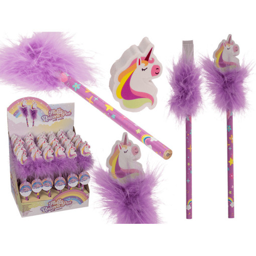 Picture of Pencil Fantasy Unicorn Out of the blue