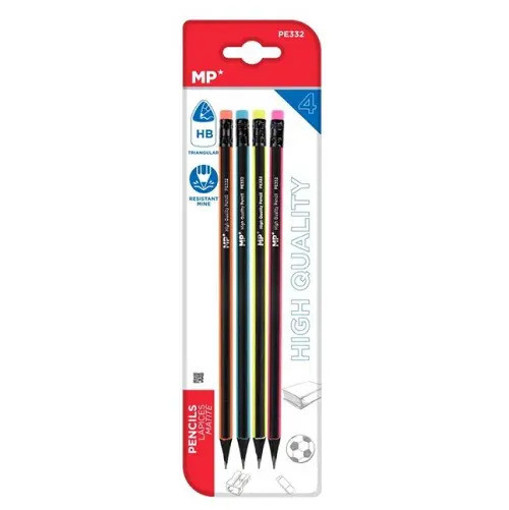 Picture of Pencil Graphit (Set of 4) HB with Eraser MP