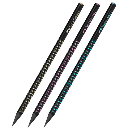 Picture of Pencil Grip Sparkle Faber-Castell,Midnight