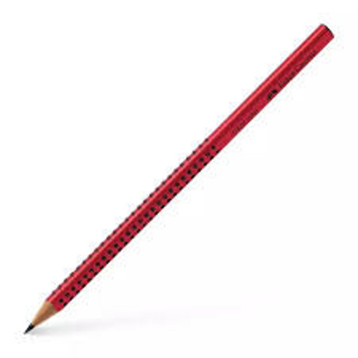 Picture of Pencil Red 2B Grip Faber-Castell
