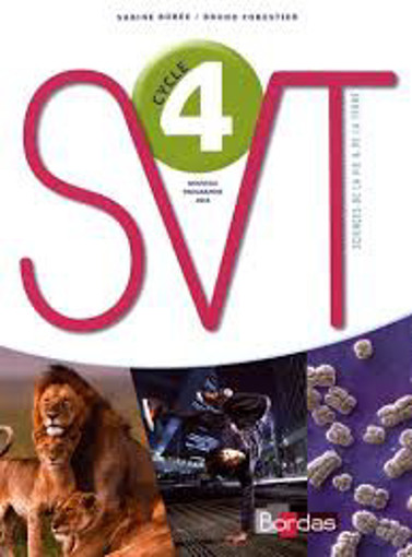 Picture of SVT Cycle 4 5eme Bordas 2016