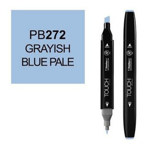 Picture of Permanent Marker Greyish Blue Twin Touch