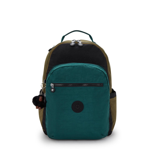Picture of Backpack Large Black Khaki Seoul Kipling