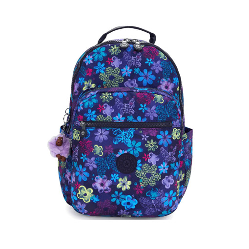 Picture of Backpack Large Dark Flwr Stamp Seoul College Extra
