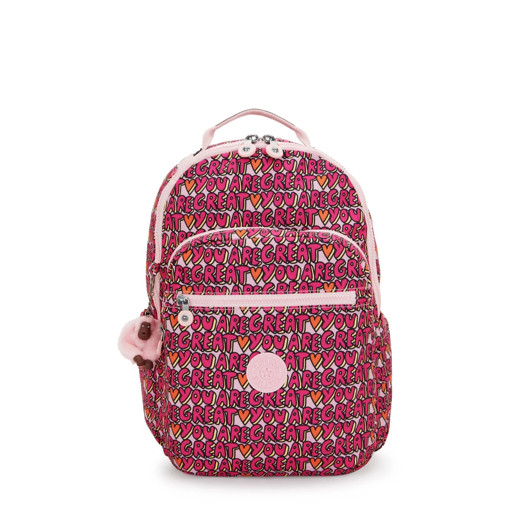Picture of Backpack Large U R Great Prt Seoul Kipling