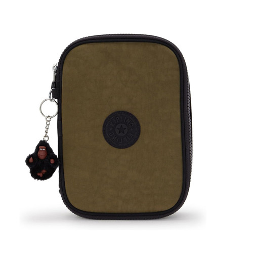 Picture of Pencil Case Black Khaki 100 Pens Kipling
