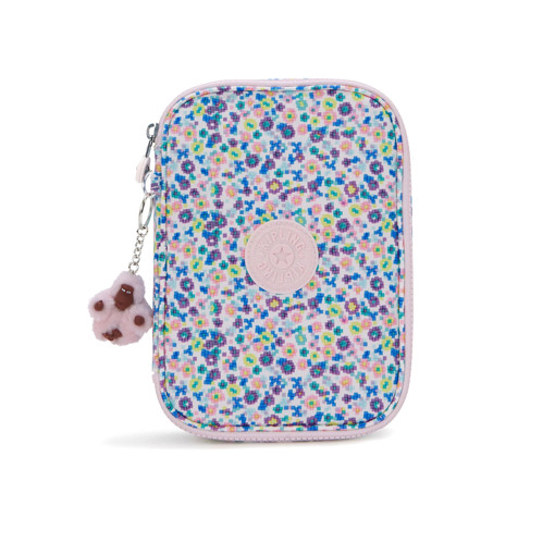 Picture of Pencil Case Digi Fower Prt 50 Pens Kipling