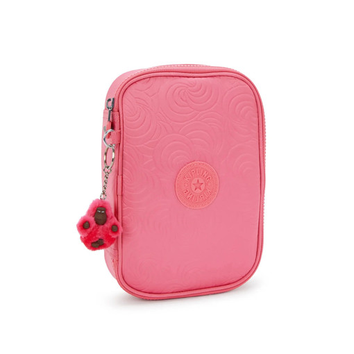 Picture of Pencil Case Pink Swirl Emb 100 Pens Kipling