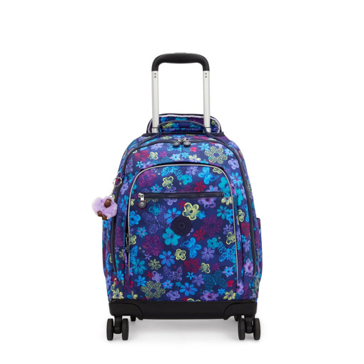 Picture of Trolley Bag Large Dark Flwr Stamp New Zea Kipling