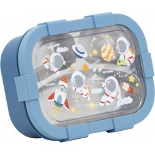 Picture of Lunch Box 850ml Stainless Tandem,Astronauts