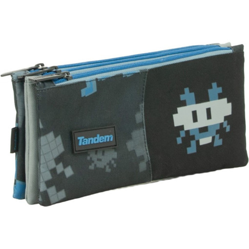 Picture of Pencil Case 3comp Pixel Tandem
