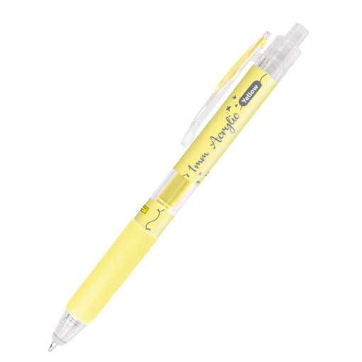 Picture of Fineliner Yellow Acrylic Online