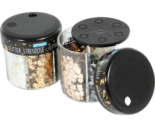 Picture of Glitter Asstd. 60gr Confetti Stylex