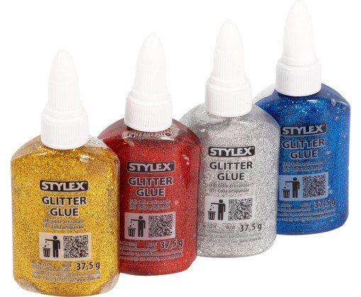 Picture of Glitter Glue 4clrs Stylex