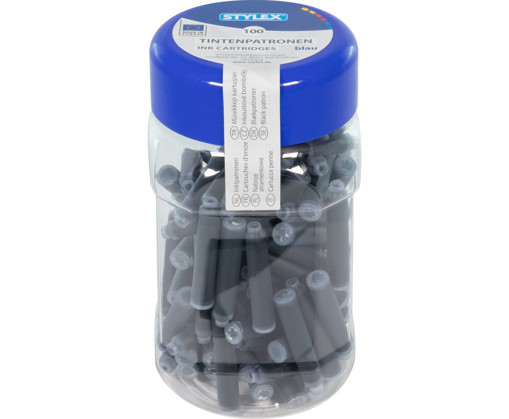 Picture of Ink Cartridges Blue 100pcs Box Stylex