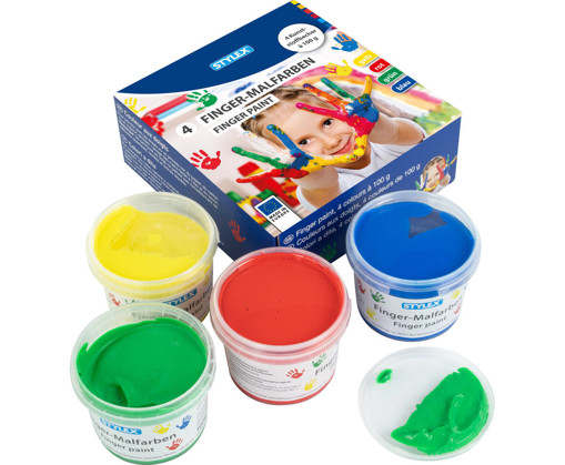 Picture of Finger Paint 4clrs Stylex