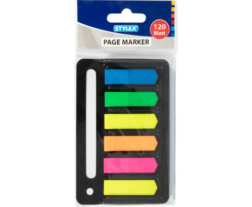 Picture of Page Marker 6clrs Neon 120pcs Stylex