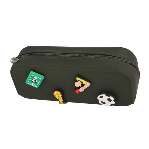 Picture of Pencil Case Silicone Football Online+Pins