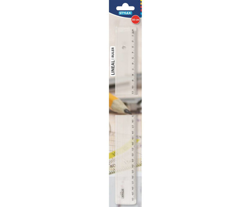 Picture of Plastic Ruler 30cm Stylex