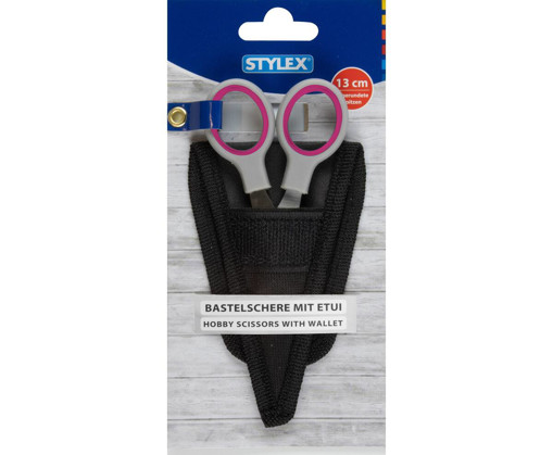 Picture of Scissors For Adults 13cm Hobby Stylex