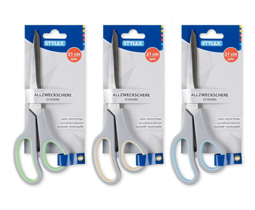 Picture of Scissors For Adults 21cm Hobby Stylex