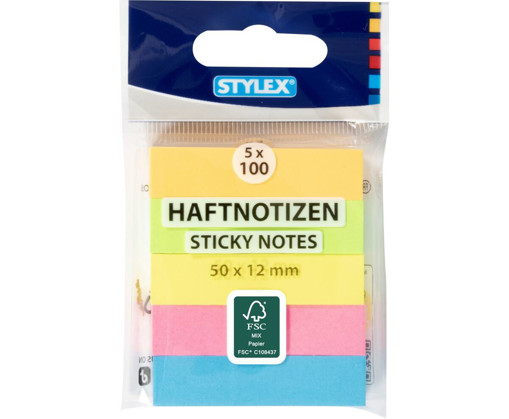 Picture of Stick Notes 5clrs Stylex