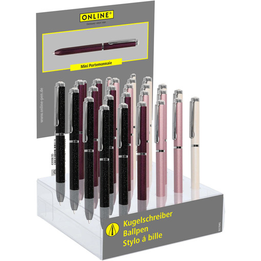 Picture of Stylo (Rollerball Pen) Mini Crystal Online,Portemo