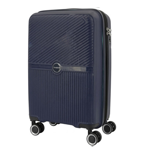 Picture of Suitcase Navy Blue Expandible Tandem