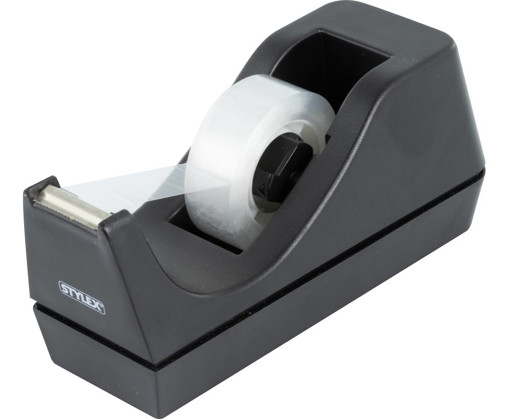 Picture of Tape dispenser Black 18mmx33m With Tape Stylex