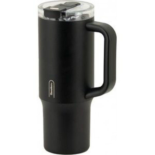 Picture of Water Bottle SS Insulated 1000ml Black Tandem