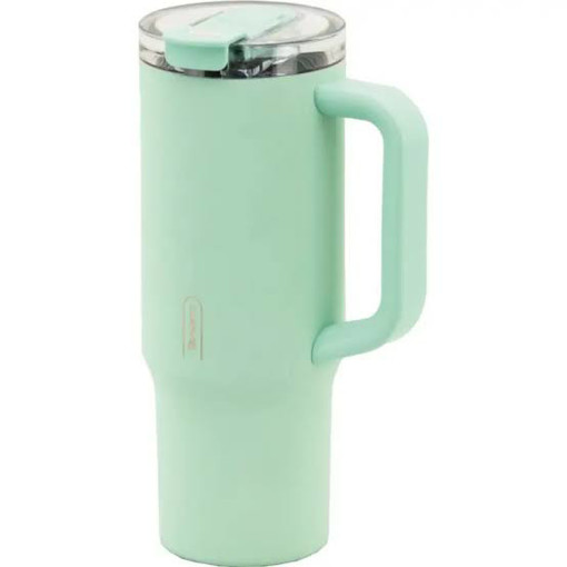 Picture of Water Bottle SS Insulated 1000ml Green Tandem