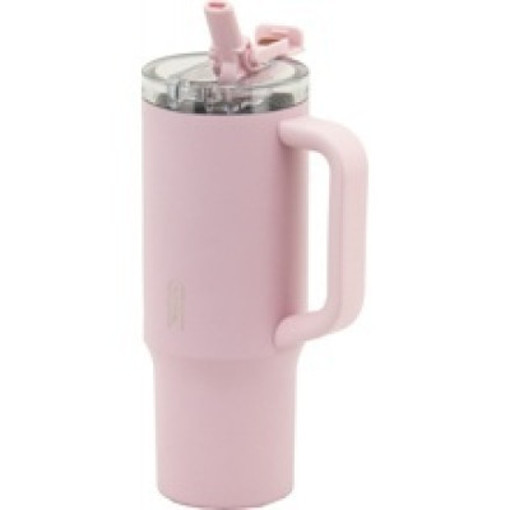 Picture of Water Bottle SS Insulated 1000ml Pink Tandem