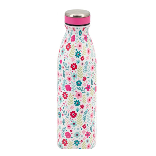 Picture of Water Bottle SS Insulated 500ml Flower Tandem