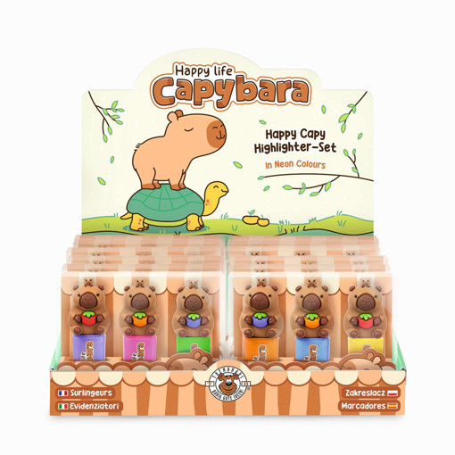 Picture of Highlighter Neon Clrs Capybara Trendhaus