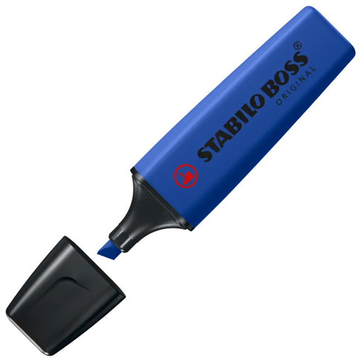 Picture of Highlighter Ultramarine Stabilo Boss Original