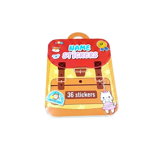 Picture of Book labels 36pcs Asstd.clrs Dec