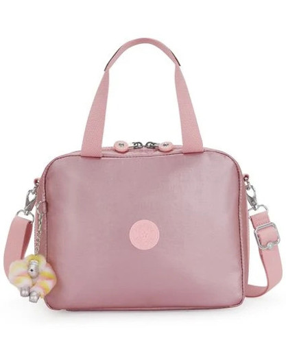 Picture of Lunch Bag Bronze Pink Met Miyo Kipling