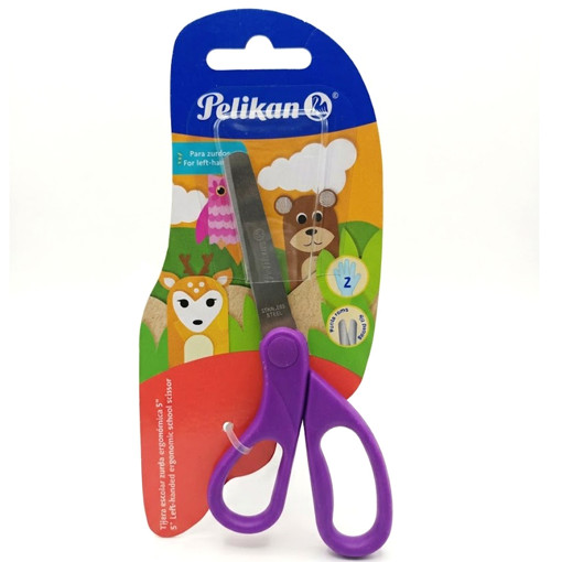 Picture of Scissor For Kids Metal 12cm Left Handed Pelikan