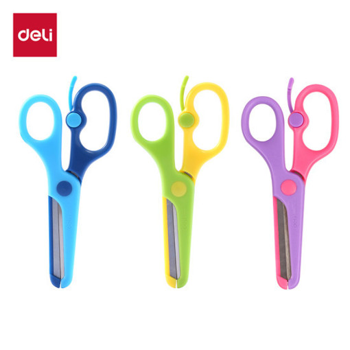 Picture of Scissor For Kids Metal 13cm Colored Deli
