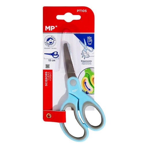 Picture of Scissor For Kids Metal 13cm Rubber Handle MP