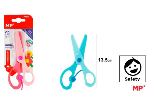 Picture of Scissor For Kids Plastic 13cm 2 Colors MP