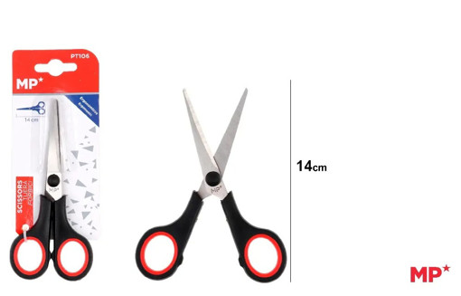 Picture of Scissors for Adults 14cm Black Metal MP