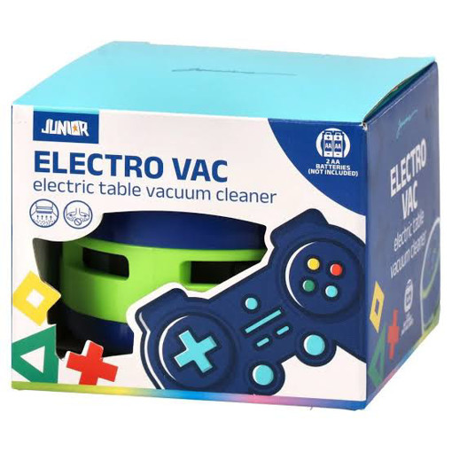 Picture of Electric Eraser Blue Green Vacuum Cleaner Statovac