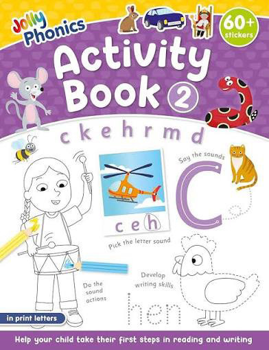 Picture of Jolly Phonics Activity Book 2 (In Print Letters)
