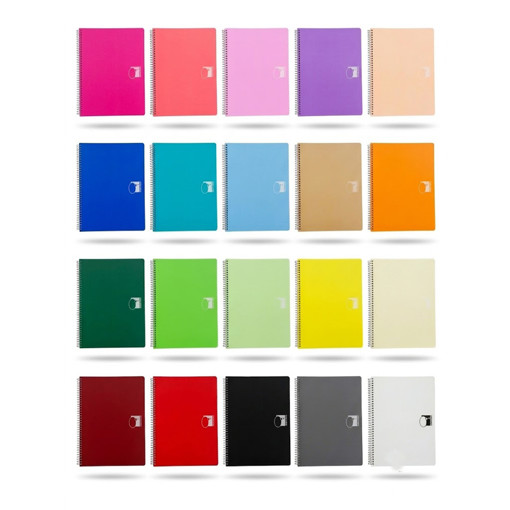 Picture of Spiral Copybook A4 Square 96sheets 90gr MEMOIRES