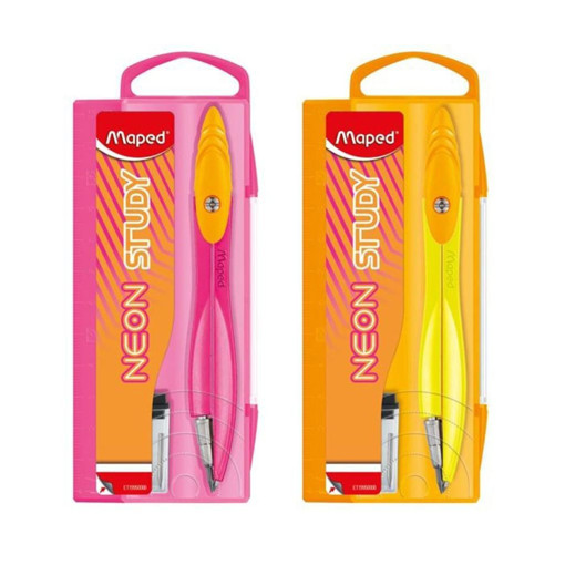 Picture of Compass with Lead Neon Study Maped