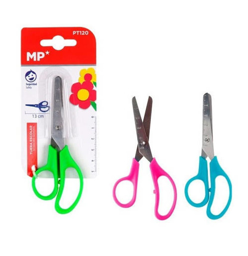 Picture of Scissor For Kids Metal 13cm 3clrs MP