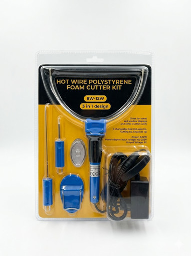 Picture of Cutter Styrofoam. 3 IN 1 Design + Adapter