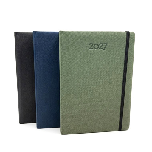 Picture of Daily Diary A5 2027 Bassile,With Elastic