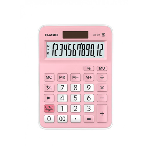 Picture of Desk Calculator MX12B-PK Pink Casio